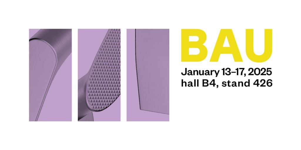 Novità di prodotto al BAU di Monaco, 13–17 gennaio 2025 - news image